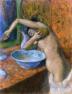 トイレにいる女性 3 エドガー・ドガ Oil Paintings